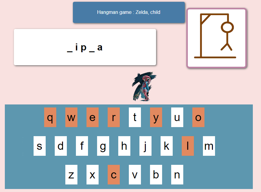 🎮 Get ready to play hangman, Zelda version! 🗡️🛡️ classedeflorent.fr/en/games/hangm…

For the little adventurers, a junior Zelda, with the most loved characters and visual hints. 👦🧚‍♀️🐴 For the masters of Hyrule, an advanced version without hints. 🧙‍♂️🦉🐺 #Zelda