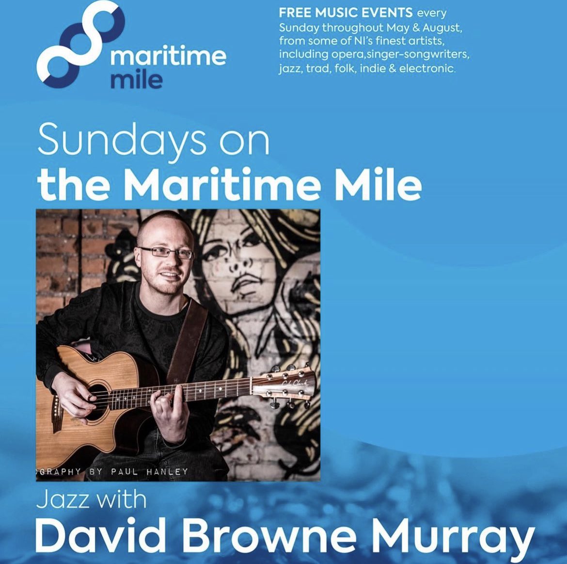 matherscarolyn's tweet photo. 3 incredible artists today at the #SoundYard as part of the @MaritimeBelfast free music programme!
12pm DAVID BROWNE MURRAY
‘His original take enthrals audiences’
2pm BERNADETTE MORRIS
‘A powerful voice in Irish music’ BBC
3pm FINNIAN
‘Beautifully Exhilarating’ Hotpress https://t.co/Uc51eAQHL6