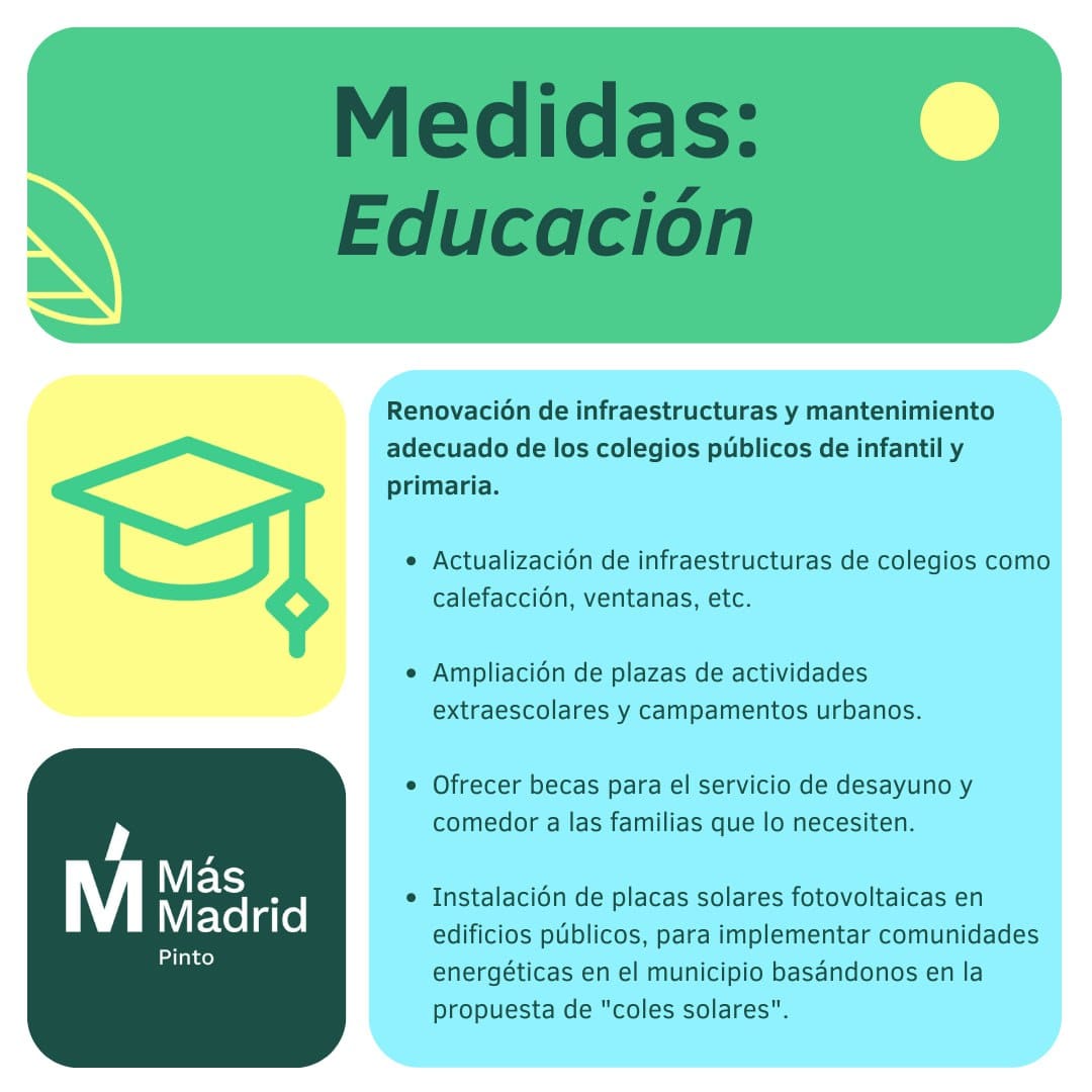 masmadridpinto's tweet photo. Es una pena que las paellas y los algodones de azúcar no abriguen cuando los colegios se quedan sin calefacción, no hagan que la piscina se abra antes julio o que cuando no queden plazas en los campamentos los niños de Pinto lo suplan con pintacaras. #DiaInternacionaldelaFamilia https://t.co/kMYhq8fWtW