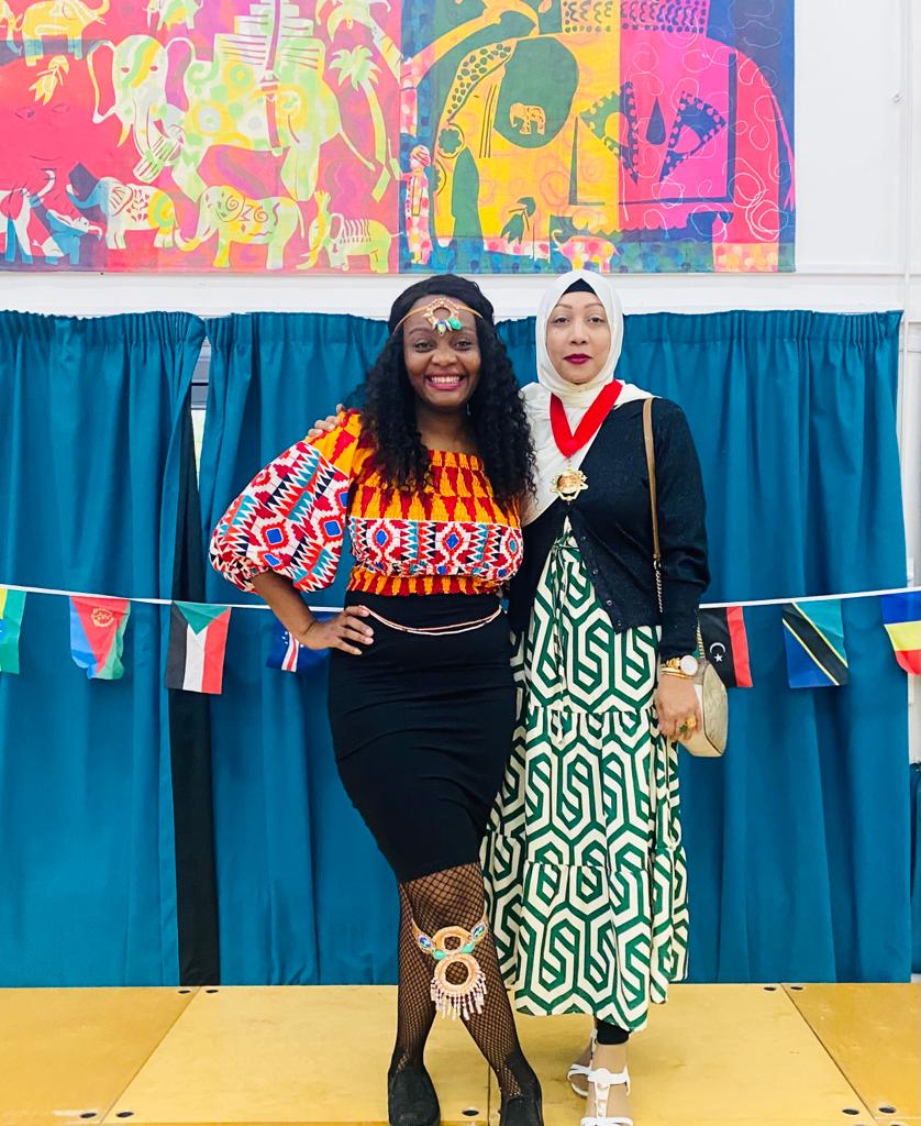 Friday was Celebrating Black Culture night/fundraiser at my children's school. I was the co-host, with a special guest appearance from our soon to be new mayor of Camden.