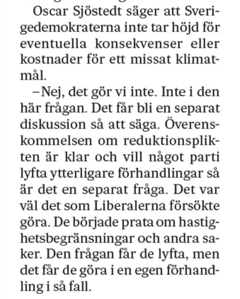 Ändå värdefullt att SD är så tydliga: Billigare bensin och diesel är målet, kosta vad det kosta vill, inklusive miljardbelopp från svenska skattebetalare till Bryssels byråkrater.
<a href="/IngerArenander/">IngerArenander</a> <a href="/SvD/">Svenska Dagbladet</a>