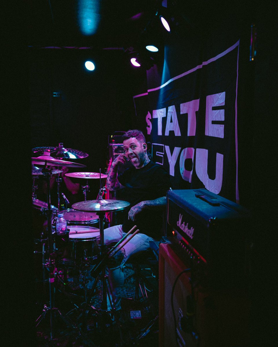 stateofyouband's tweet photo. YO! What’s up SOY humans? Yes you’re right, it’s quiet over here. BUT we can confirm we are writing new tunes, &amp; we have a date booked for the studio with the man @ozcraggs all very exciting. But in the mean time here’s a few sick pics. Where shall we play next? 📸@JohnIsJokes https://t.co/eSqqRe55fY