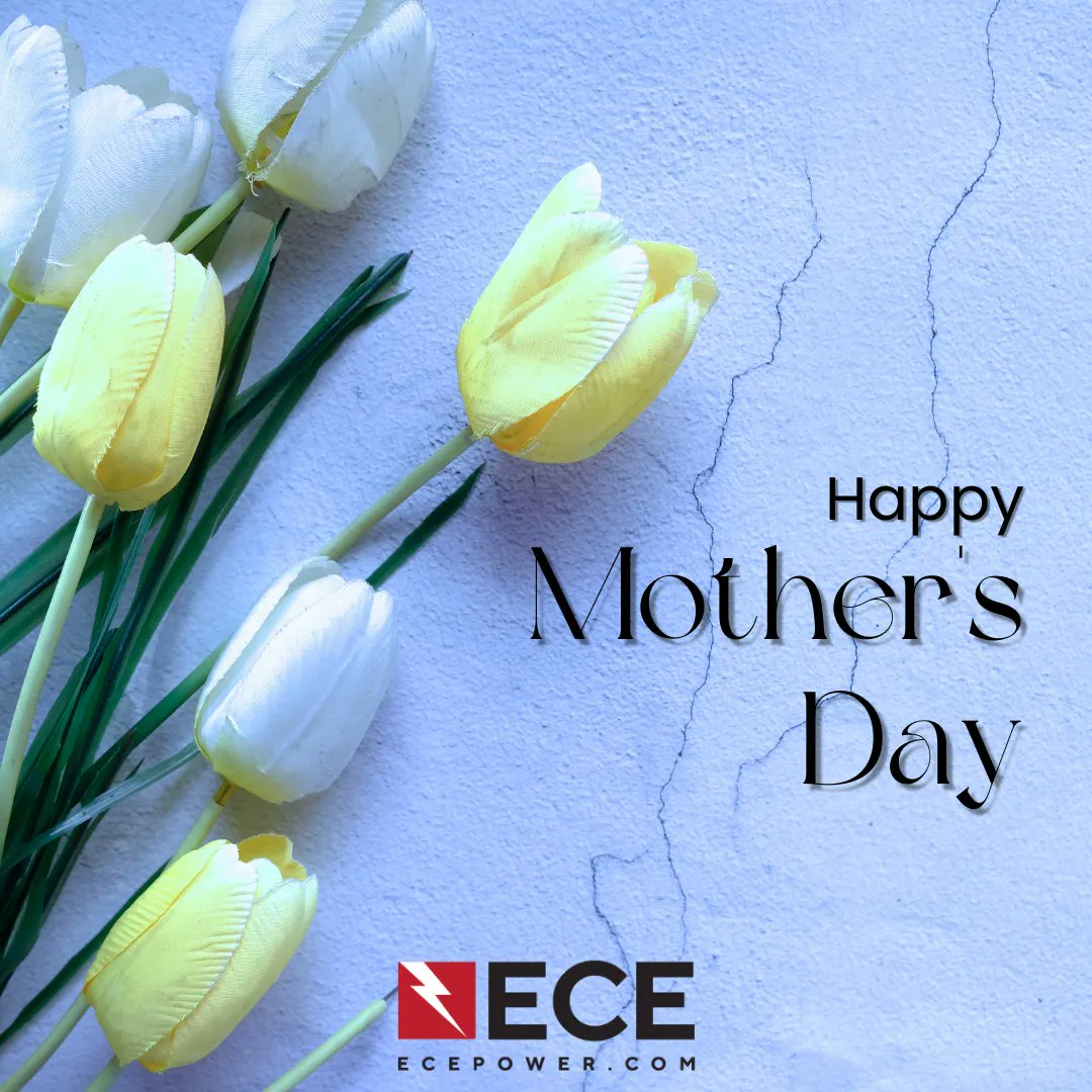 ECE_Power's tweet photo. ECE would like to wish a Happy Mother's Day to all of the mothers out there. Thank you so much for all you do!

#ECEPower #powerengineering #MothersDay2023 https://t.co/6iY6kzonl1
