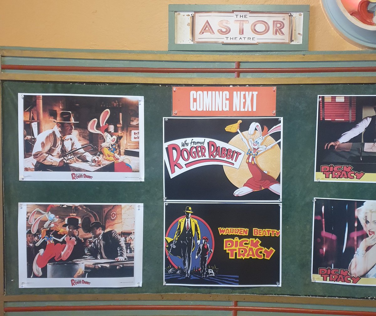 Went and saw a screening of Who Framed Roger Rabbit. Still an excellent movie. Totally impressed with how the managed to make the toons interact with so many real world props.