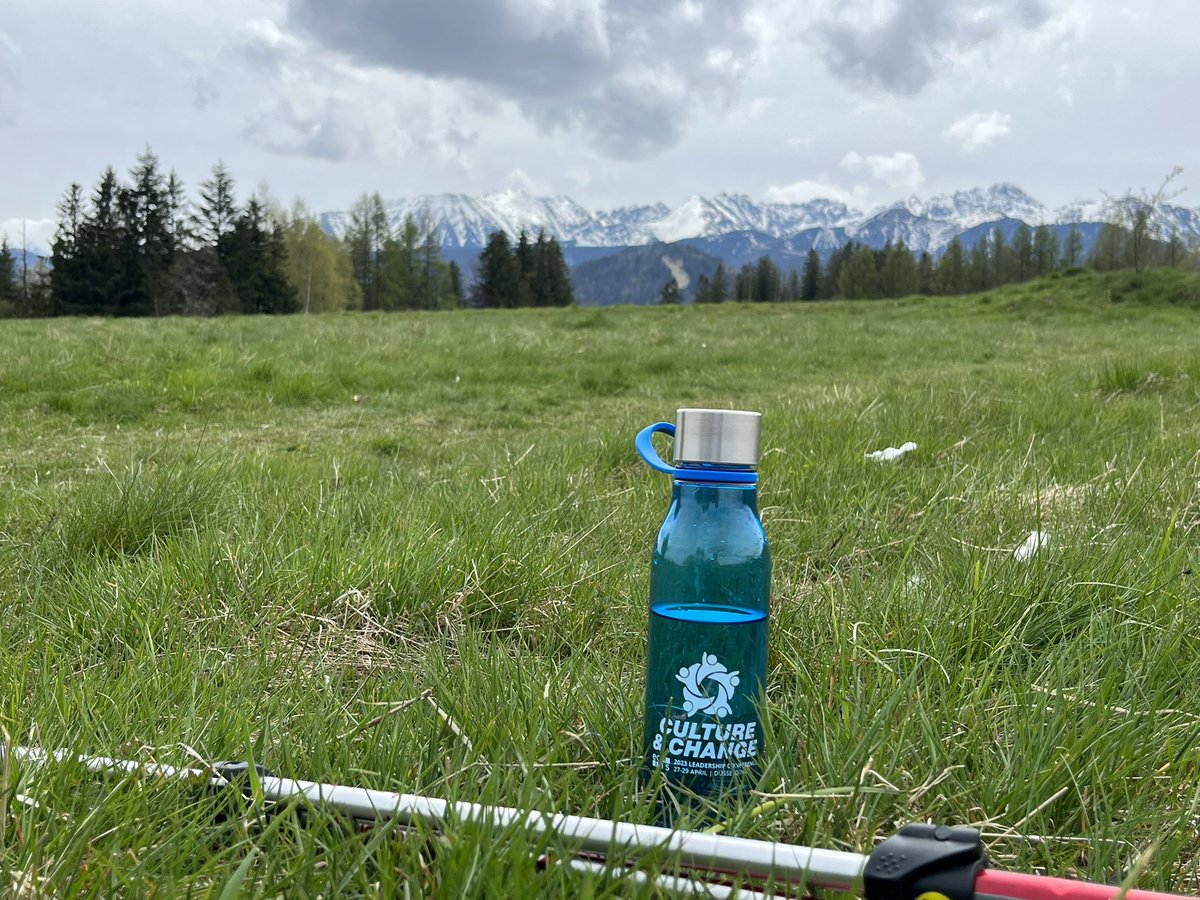 Thanks @ECISchools for the great reusable water bottle! Cheers from the Tatra Mountains in southern Poland.