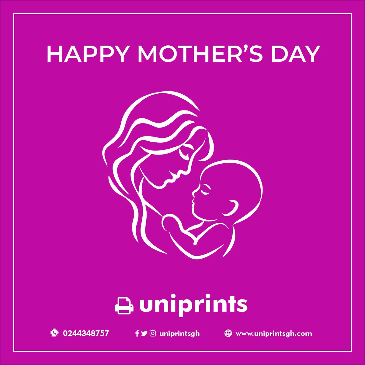 uniprintsgh's tweet photo. Happy Mother's Day to all amazing mums and mother figures. #MotherDay https://t.co/tPBshLflhQ
