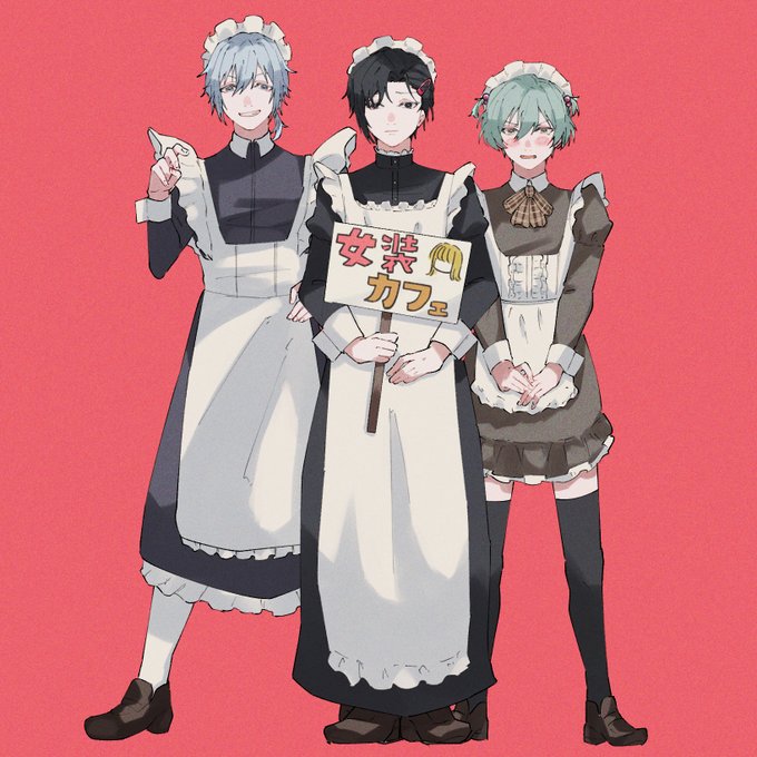 「3boys grey hair」 illustration images(Latest)｜21pages