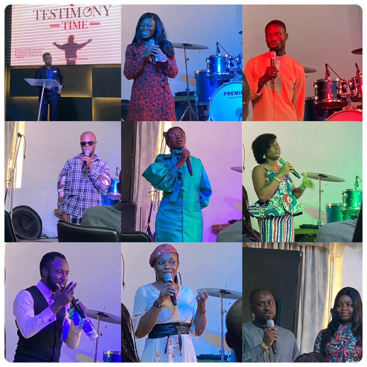Some of our testifiers 🥰

Be not thou therefore ashamed of the testimony of our Lord, nor of me his prisoner: but be thou partaker of the afflictions of the gospel according to the power of God;
 -2 Timothy 1 : 8

#FaithandWorks 
#secondservice 
#testimonies