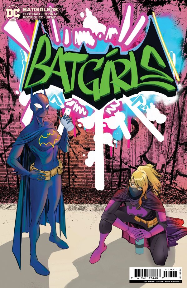 Out this #NCBD, @DCOfficial 😡 Only 2 issues left of this amazing series, #Batgirls 18. This amazing team does a great job with our 3 heroes. @beckycloonan @michaelwconrad @ricorenzi @Becca_See @jecorona @Worstwizard @DaveMarquez @crystalkunggggg @jesswchen @Ben_Abernathy