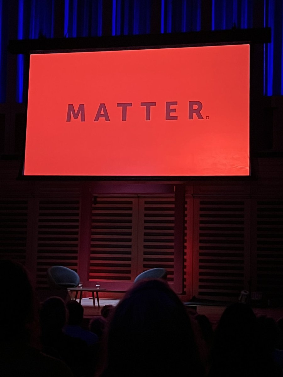Enriching day yesterday @medicineunboxed Much to think about consciousness, the future of medicine, our planet and poetry… #MUMatter Thankyou @samirguglani as ever