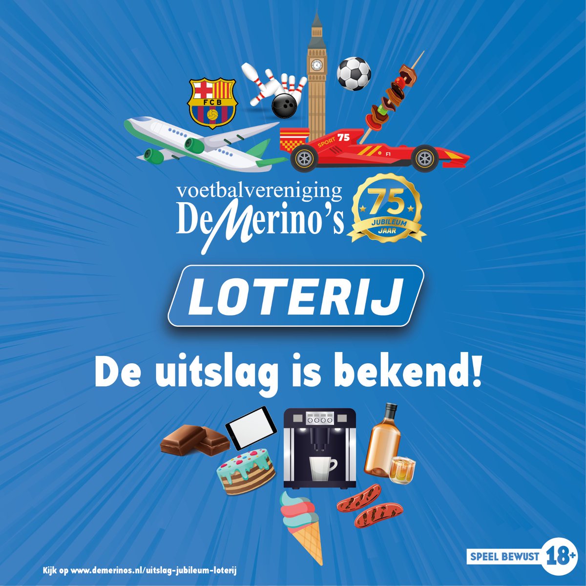 vvdeMerinos's tweet photo. De uitslag is bekend! Kijk snel of je gewonnen hebt en hoe je je prijs kunt ophalen. Via onderstaande link. 
https://t.co/IjXHfV0zHb https://t.co/zjTWhRyFhN