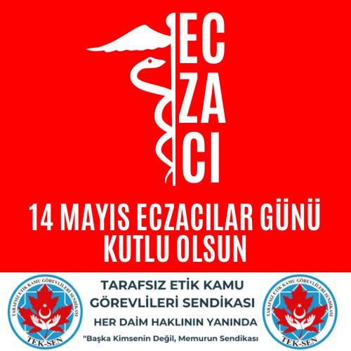 Sağlık hizmeti sunumunda özel bir öneme sahip olan ve ilaç ve sağlık danışmanlığı hizmeti vererek halk sağlığının korunmasına destek olan tüm Eczacılarımızın, 14 Mayıs #EczacılarGünü kutlu olsun.