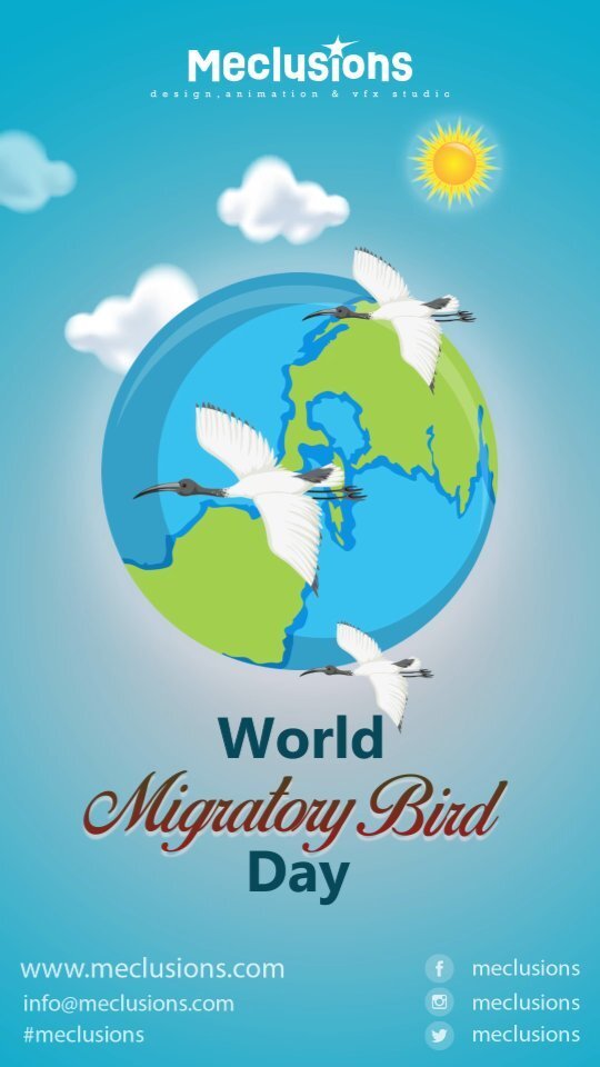 meclusions's tweet photo. World Migratory Bird Day
#worldmigratorybirdday #birdday #birds #bird #2danimation #animation #motiondesign #animationstudios #motiondesignstudio https://t.co/QzvC6lSGHo