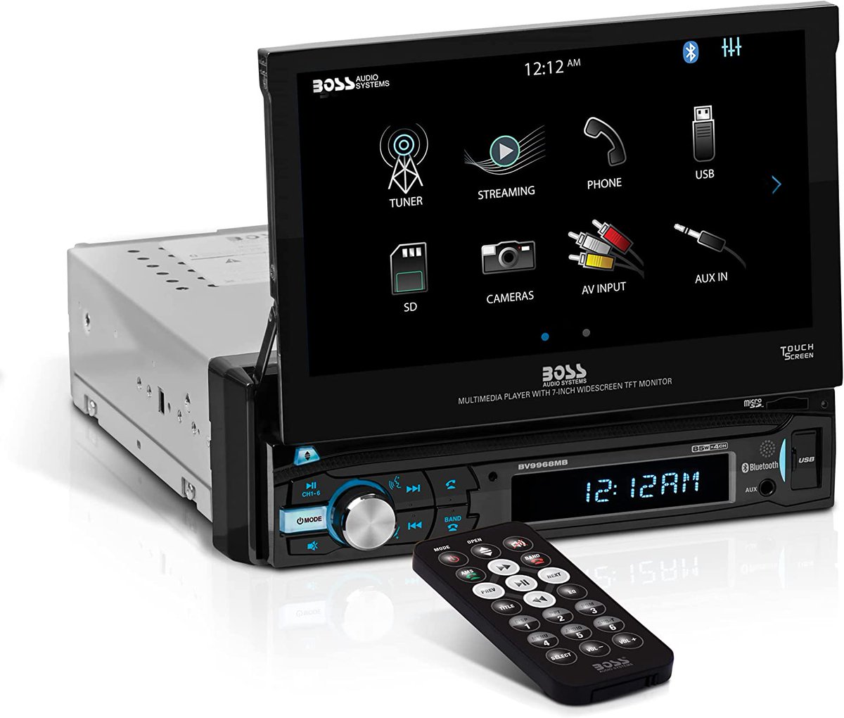 IntroduceVideo's tweet image. |Features/Details/Specifications| BOSS Audio Systems BV9968MB Car Stereo System - Single Din 7 Inch Touchscreen... #BOSSAudioSystemsBV9968MBCarStereoSystem #BOSSAudioSystems #BV9968MB #CarStereoSystem #RadioReceiver #CarStereoReceivers pinterest.com/pin/5956714882…