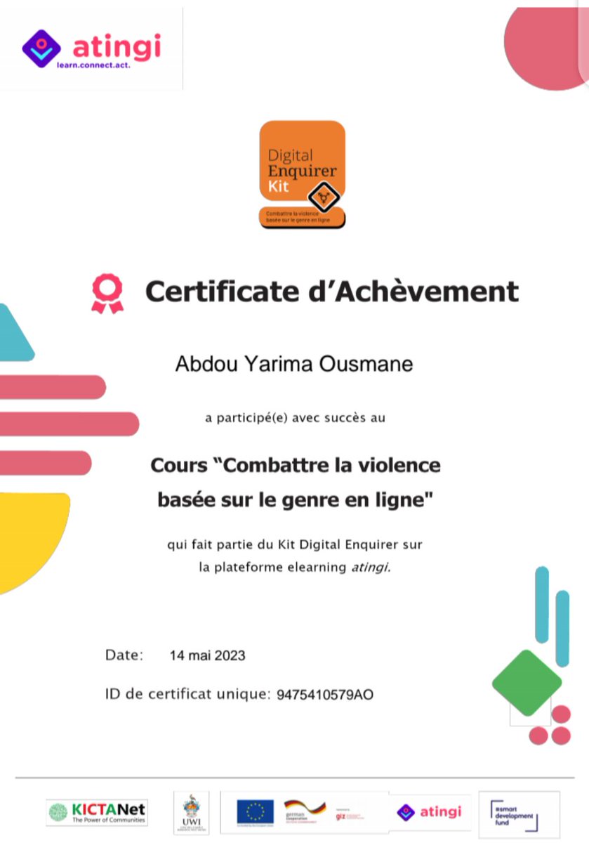 Empiretatee's tweet photo. De la même que la Violence Bassée sur le Genre est présente un peu partout y compris en ligne, le combat doit également faire le même.
#ReUp2023 #VBG . @KICTANet @ONUFemmes @UNIONEUROPEA @UnionEuropeaRD @giz_gmbh @atingi_elearn #SmartDevelopmentFund. https://t.co/JwPRqaEsOR