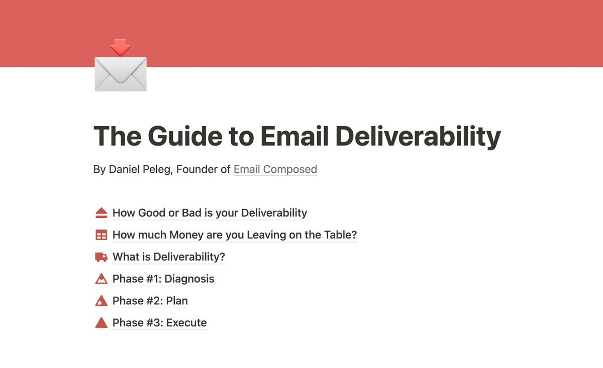 daniel_peleg's tweet photo. The biggest problem I see DTC brands face with their email marketing?

Poor Email Deliverability.

That's why I created a guide that shows you how to solve your email deliverability issues for good.

Like &amp; comment "deliver" and I'll send it over to you.

(Must be following) https://t.co/eSmsuwuy2v