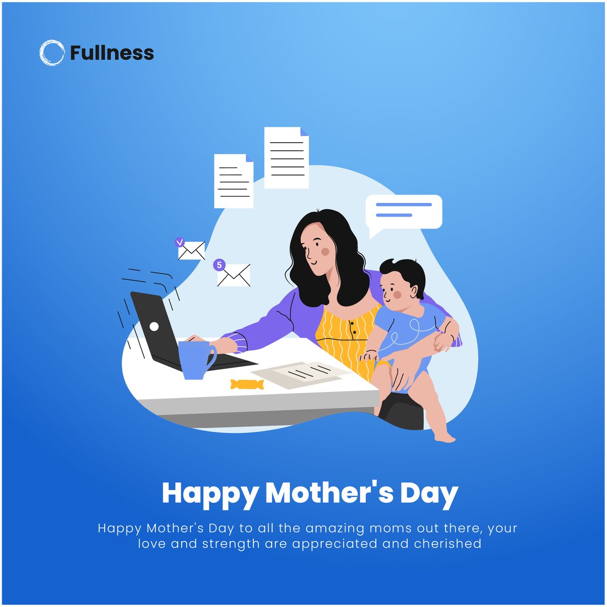 FullnessWeb's tweet photo. Only a mother has the power to be our friend, be our mentor, be our confidant and be our strength. 

On this special occasion, Fullness wishes all the moms, a Happy Mother’s Day.

#mothersday #mothersday2023 #fullness https://t.co/3eb5ELTjzm