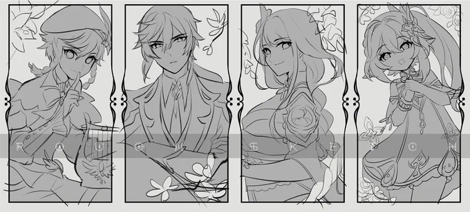 rough sketch🖊️