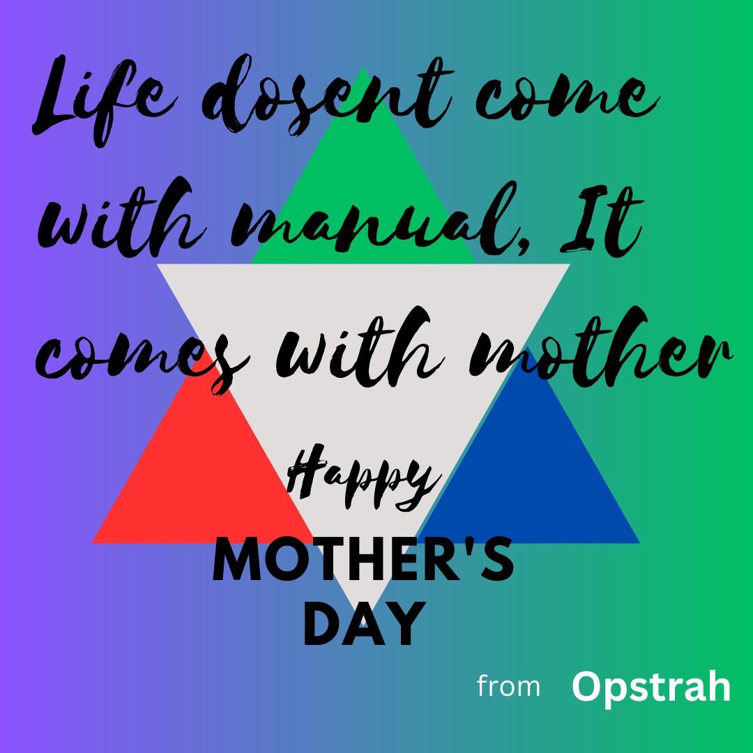 opstrah's tweet photo. Happy Mother's Day📷📷
#mom #mothersday #Mothersday2023 #momlove #opstrah #opstrahdesign https://t.co/znsLsCqFC2
