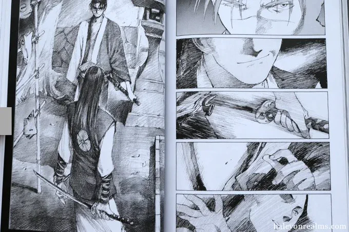 I do miss reading a really well drawn manga like Hiroaki Samura's Blade Of The Immortal, don't think I've followed any comic so fervently since. I should probably pick up the rest of the omnibus volumes -  #無限の住人 #沙村広明