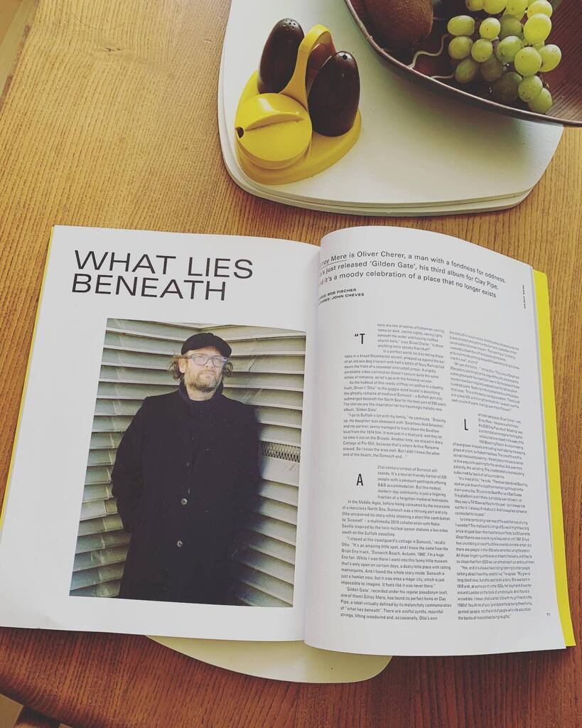 Great to see a 2 spread piece on @olivercherermusic / Gilroy Mere in this months @electronicsoundmag thanks to Bob Fischer @hauntedgeneration instagr.am/p/CsODxfOt1lf/