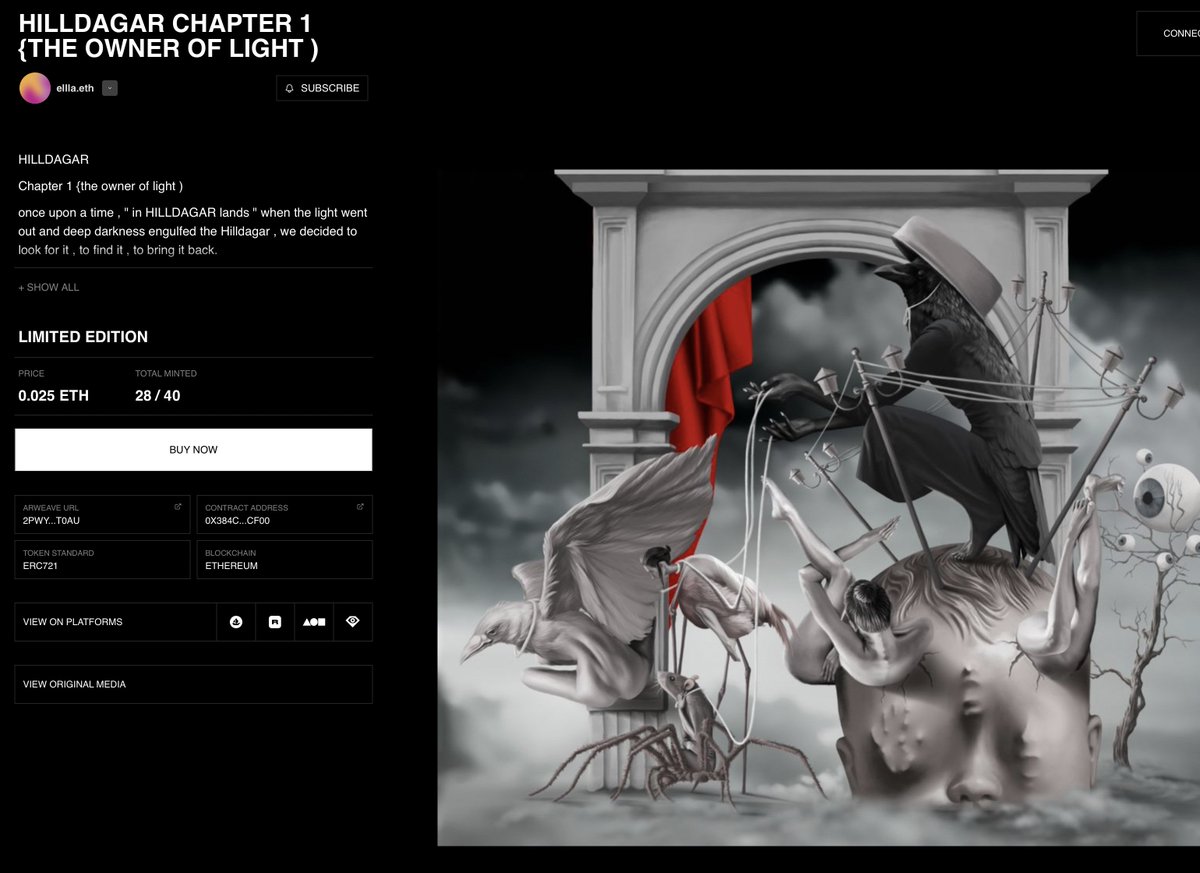 GM🌞
.
⭕️COLLECTED⭕️
.
The 28th ED of ‘’HILLDAGAR LANDS ‘’ has minted by my amazing fam <a href="/TheRealEyEm/">EyEm</a> ,who’s a super amazing artist himself🧡
Thank you so much dear for having a big piece of me with you🌬🧡
.
.
LINK🔻