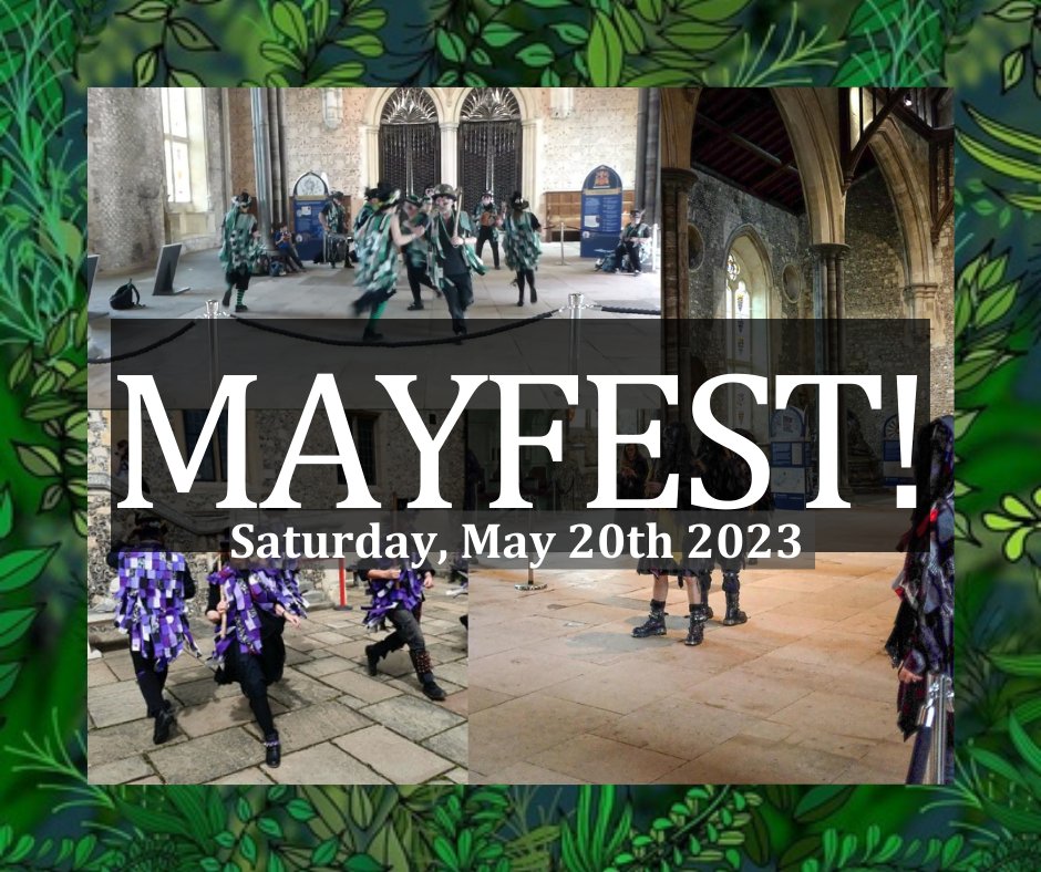 Come and join us on next Saturday (20/05/23) for Mayfest celebrations! More information available on our Facebook page🌸