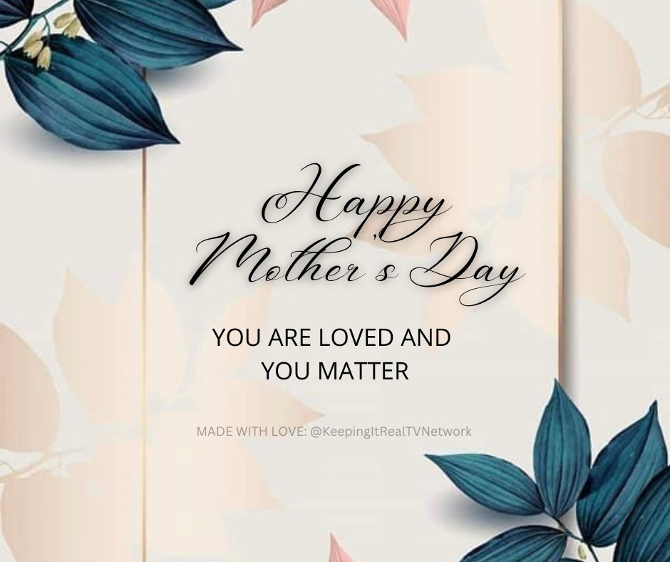kirtvnetwork's tweet photo. #firstladyj
#kirtv
#KeepingItReal
#KeepingItRealTVNetwork
#TheSkyIsNotYourLimit
#fyp
#FYI
#ForYouPage
#linkinbio
#SafePlace
#onestepatatime
#health
#HappyMothersDay
#mom
#mothers
#love
#appreciated 
#Inspiration
#motivation
#encouragemnet
#empowerment
#Canada
#Global https://t.co/vUBfZREZwh