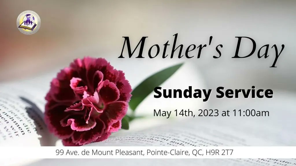 WisdomAndLifeAp's tweet photo. This Mother's Day come feast on the Word of God.

Both French and English Services...please see flyers for more details. https://t.co/Ra83nOU1s8
