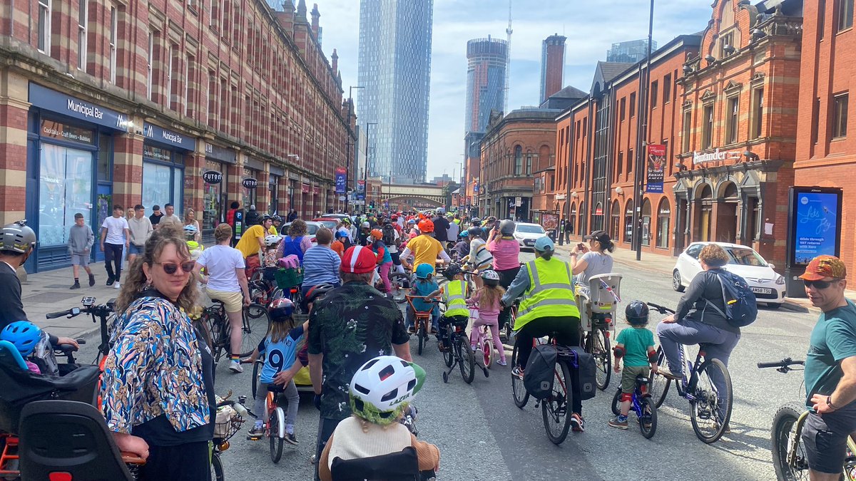 Lovely stuff #kidicalmass #deansgate