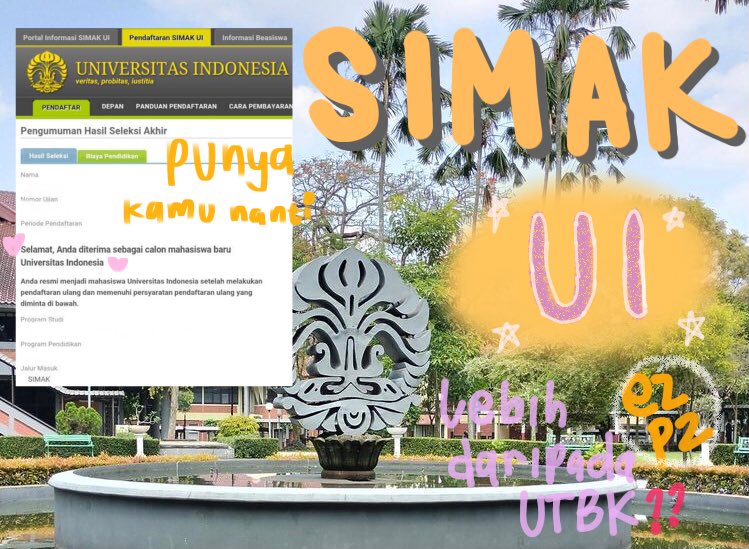 chasingoverui's tweet photo. Get Ready With Me for SIMAK UI 🪄💛

—a thread, (@chasingoverui) https://t.co/dOLUgDnb7P