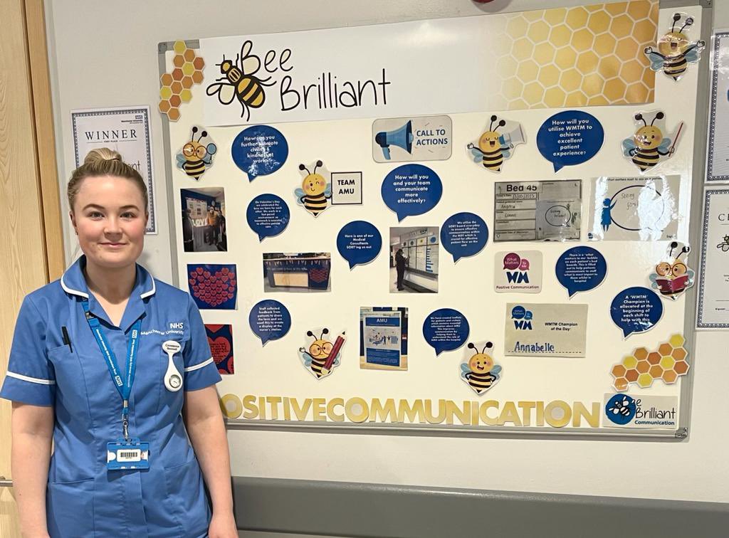 🐝 BEE BRILLIANT - POSITIVE COMMUNICATION 🐝

Showing our team, patients and visitors how we collect &amp; utilise feedback

Listening to our patients &amp; what matters to them allows us to understand what we are doing well &amp; where we can make improvements 

Thank you <a href="/ConnieBennett99/">Constance Bennett</a>