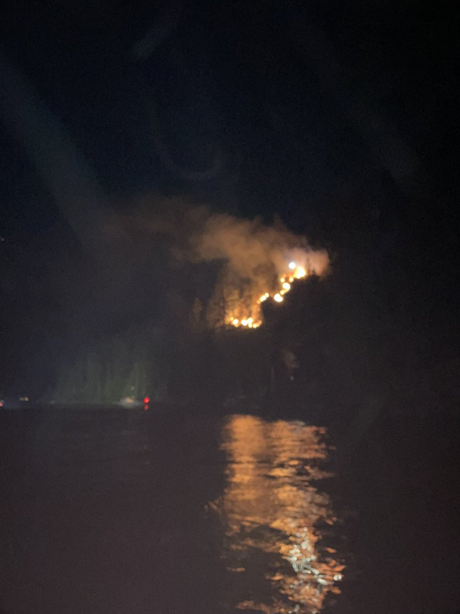 RCMSAR02's tweet photo. It’s been a busy and long night for the crew assisting our friends @SasamatFire with a forest fire. https://t.co/VKOsgmHy67