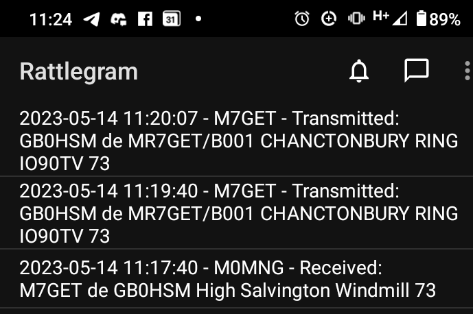 m7get_rich's tweet photo. #beaconnect QSO from Chanctonbury Ring to High Salvington Mill, West Sussex. #hamr #amateurradio https://t.co/MDkIt98UJ4