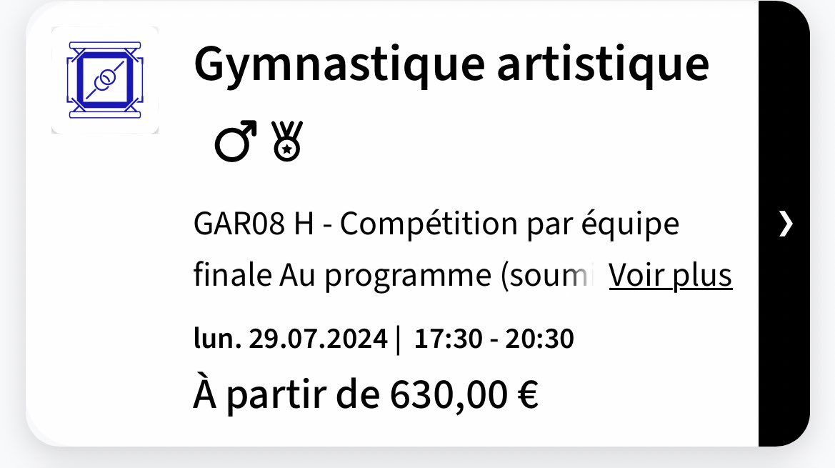 EleonoreSixou's tweet photo. Après les packs hors de prix, on nous promettait des billets à l’unité accessibles. Et dire que ce sont « des jeux populaires ». 🤡 #Paris2024 https://t.co/OHDR06GziK
