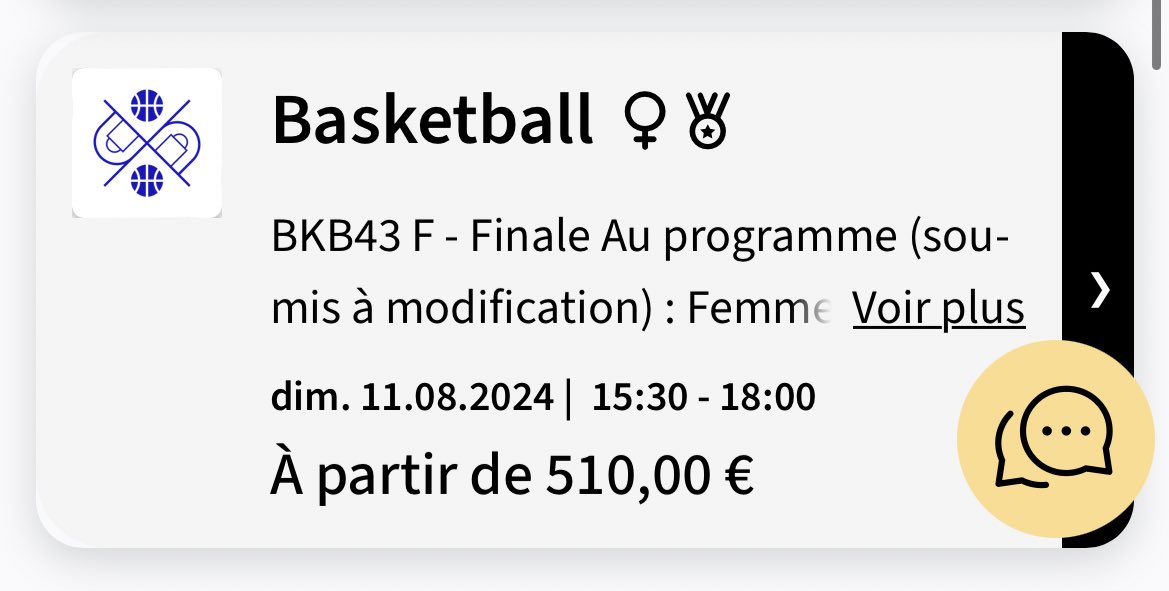 EleonoreSixou's tweet photo. Après les packs hors de prix, on nous promettait des billets à l’unité accessibles. Et dire que ce sont « des jeux populaires ». 🤡 #Paris2024 https://t.co/OHDR06GziK