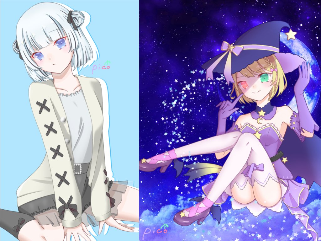_picocherry's tweet photo. @sora330113 FF外から失礼致します。絵師募集のエゴサからです。どのようなイラストをご希望ですか？もしよろしければ描かせていただきたいです。興味ございましたらリプかDMでお返事よろしくお願いします。
参考イラストはこちらです。 https://t.co/4Tt507MInR