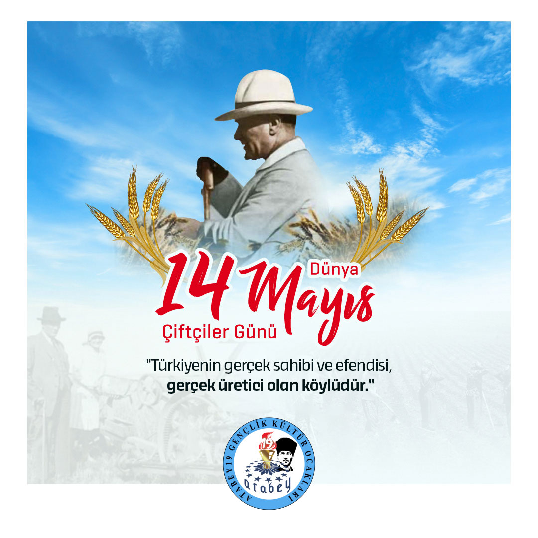 🌱 Toprak Ana’ya saygı ile tohumlarını yeşertmeye, çoğaltmaya ve paylaşmaya devam eden tüm çiftçilerimizin 14 Mayıs Çiftçiler gününü kutlarız. 

#DünyaÇiftçilerGünü