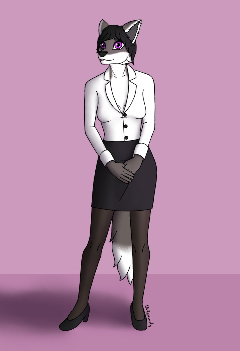 vulpinovsky's tweet photo. A rework of one of my OCs,Ashley https://t.co/4XtXec92ch