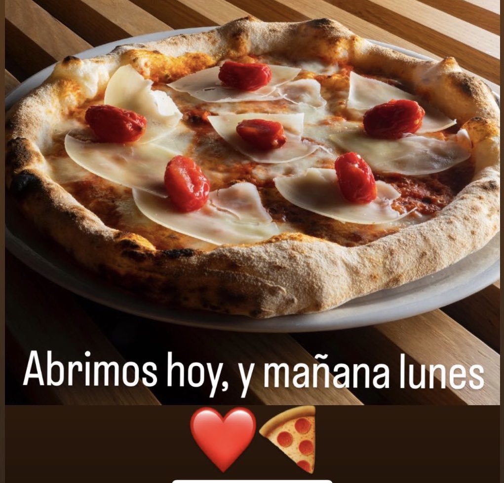 Abrimos hoy, y mañana Lunes.