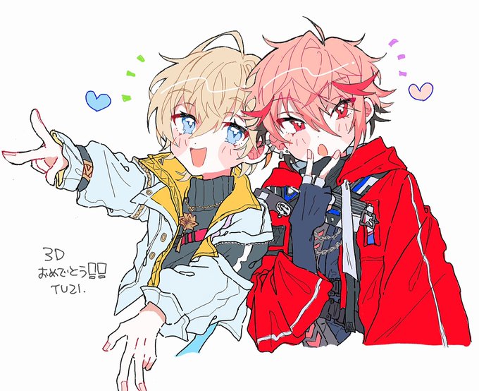 絵茶で友達にプレゼントした20
