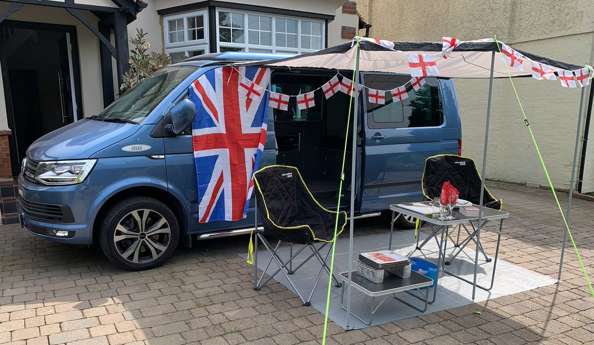 One of our customers celebrating the Kings Coronation with a party on their drive.

Later during the day, they invited neighbours to join them in the celebrations with food and drinks.
Lovely to see.

Visit: bilbos.com and see our full range of campers.