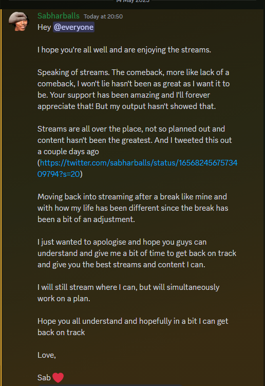 Just an update. Hope you guys understand 🙏🏿