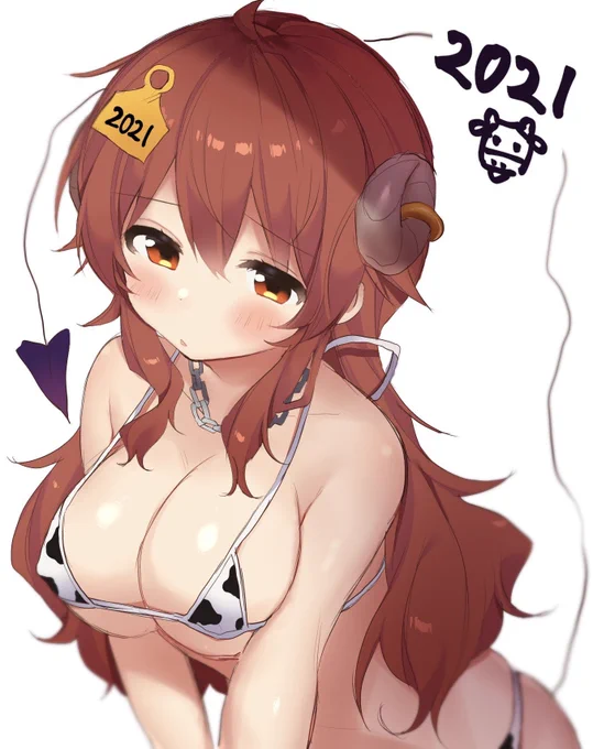 丑年のシャミ子が可愛いので再掲