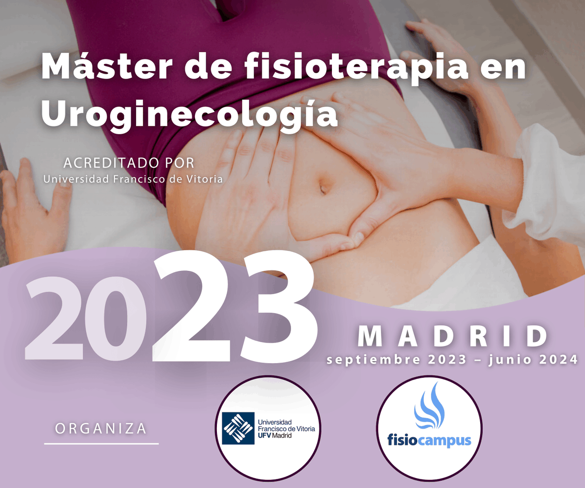 Ya puedes apuntarte al Máster de fisioterapia en Uroginecológica 2023.Acreditado por la Universidad Francisco de Vitoria <a href="/ufvmadrid/">Universidad Francisco de Vitoria</a> y que se celebrara en Madrid. 💻Más información en 👇
lms.fisiocampus.com/simple/payment…
#uroginecología #ufv #universidadfranciscodevitoria <a href="/Fisio_Campus/">FisioCampus</a>