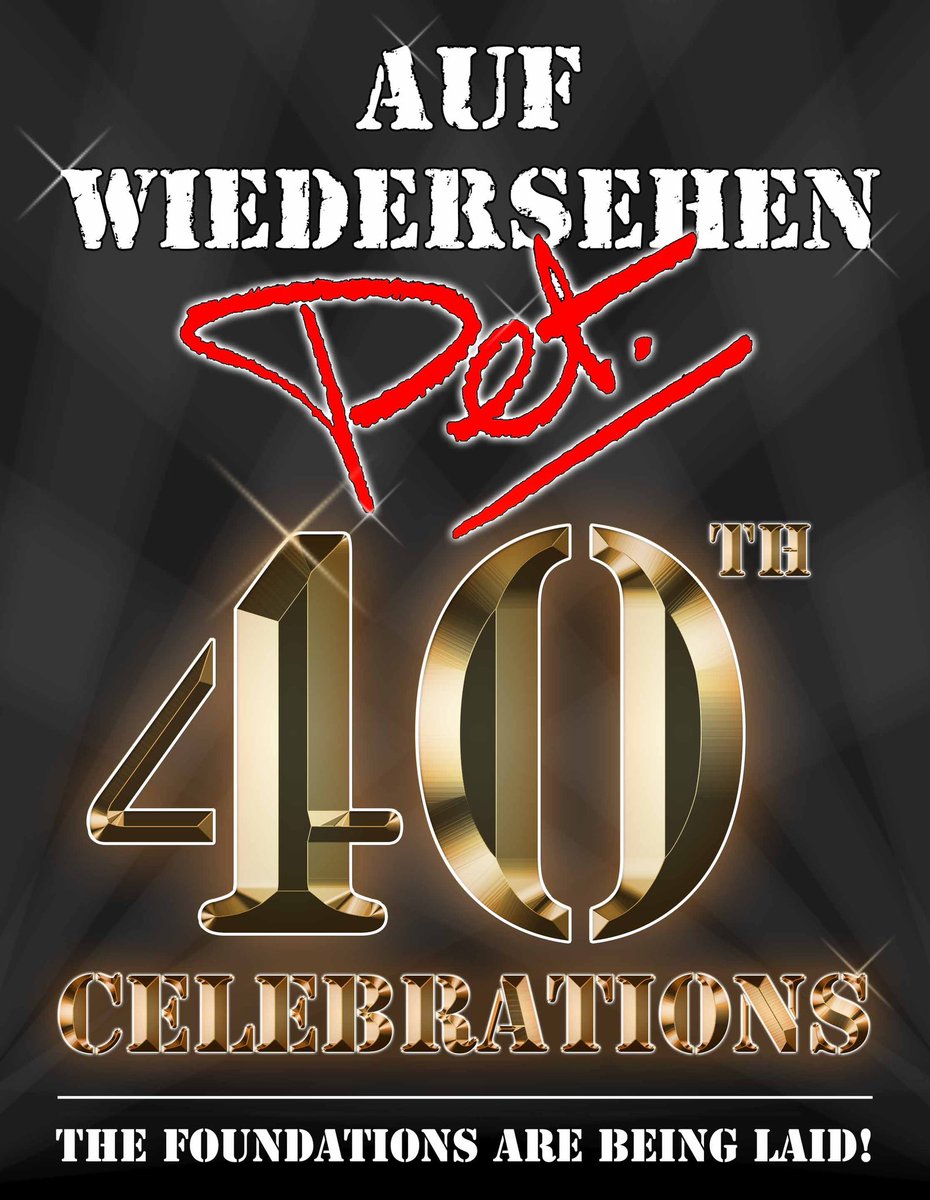 aufwiedpet's tweet photo. We want to hear from you!
Auf Wiedersehen Pet is fast approaching its 40th Anniversary and we’d like to know how you’d like to celebrate. 

Is there something you’d like to see? 
Is there’s something you’d like to hear? 
Is there something you’d like to experience? 

Drop us a line at 40@awpet.com with your thoughts! We’re all ears!
