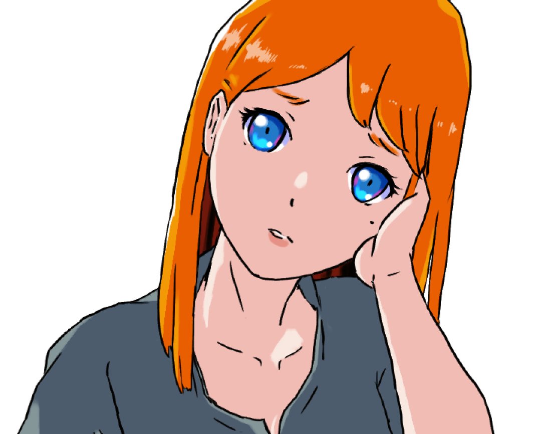「アンニュイな感じの下絵」|蕎麦𝙋のイラスト