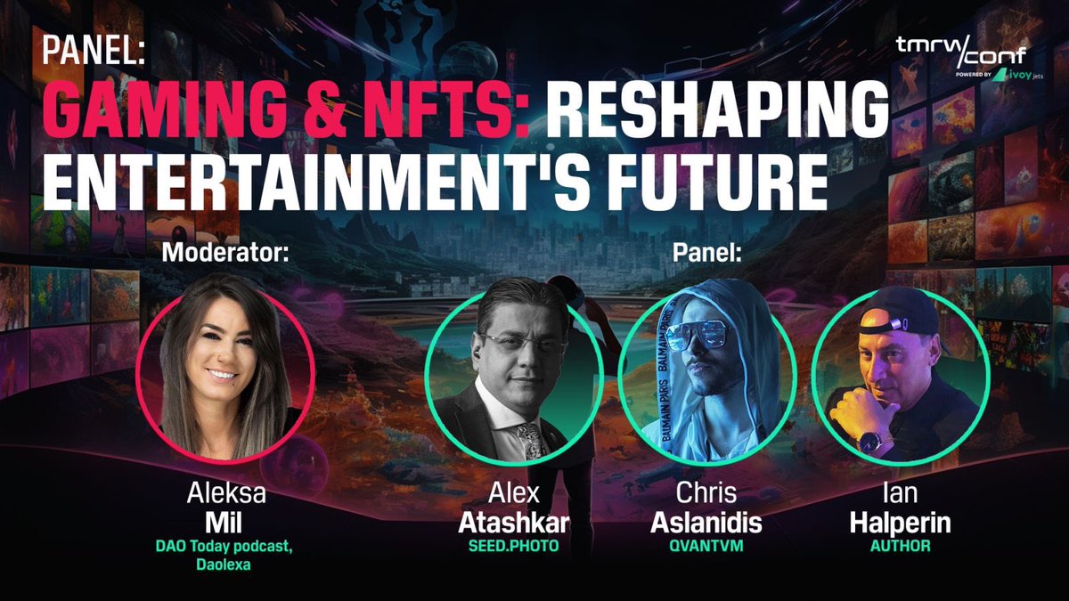 [AGENDA FOR TODAY] Join us for an enlightening discussion! 🚀 

See you TODAY at Štark Arena 👩🏻‍🚀