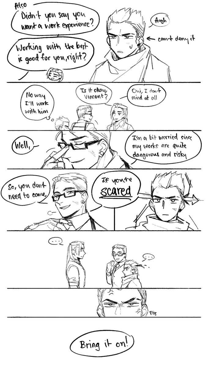 (Sketch) "What the fuck did you just say?"

Yeah, Sova is worrying about these two dudes already…

Sorry guys, I've been busy lately 😂 