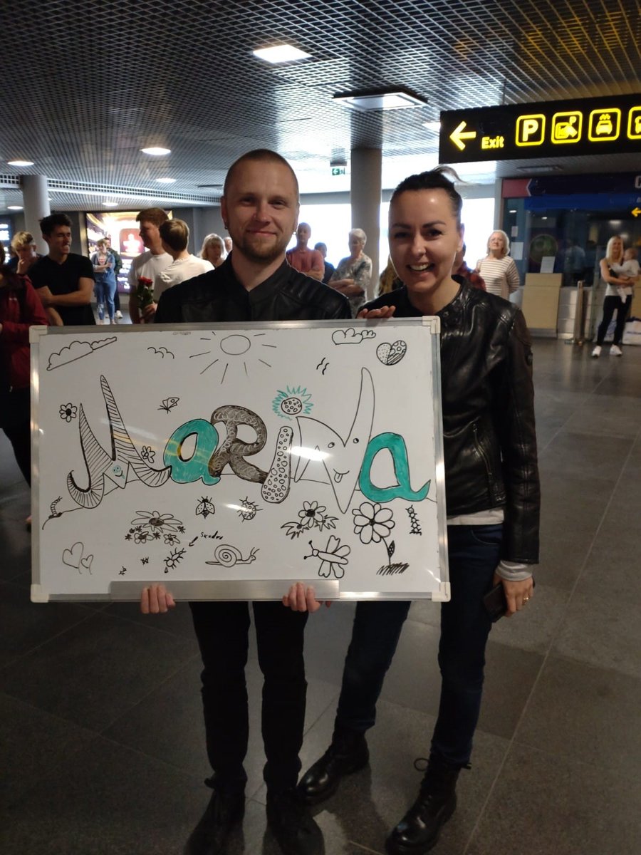 MarinaRebeka's tweet photo. I am beyond touched for the warm welcome that I received from two of my incredible fans at the airport just recently! It is moments like these that remind me of why I do what I do, and I feel so blessed to have such amazing fans supporting me on my journey ๐ค
#amazingfans https://t.co/BR8VEQUjf4